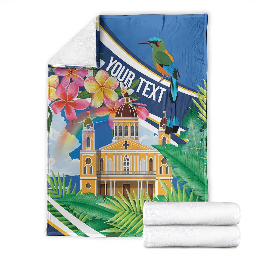 Nicaragua Granada Personalized Blanket Viva Nica - Wonder Print Shop