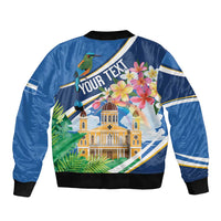 Nicaragua Granada Personalized Bomber Jacket Viva Nica - Wonder Print Shop