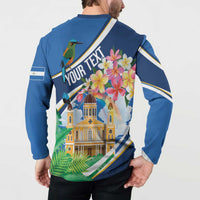 Nicaragua Granada Personalized Button Sweatshirt Viva Nica - Wonder Print Shop