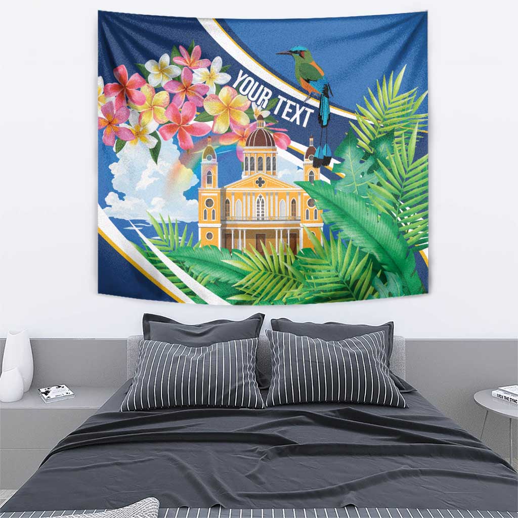 Nicaragua Granada Personalized Tapestry Viva Nica - Wonder Print Shop