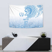 Guatemala Personalized Tapestry Mayan Warrior - Wonder Print Shop