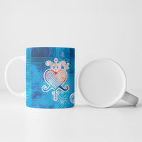 Afro Erzulie Dantor Veve Ceramic Mug Mother Goddess