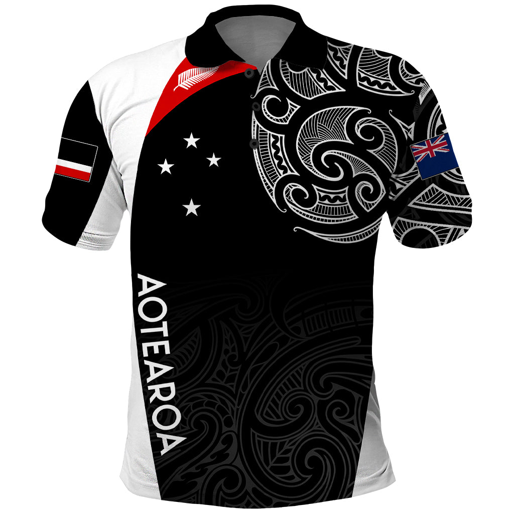 Personalised New Zealand Rugby Polo Shirt Aotearoa World Cup 2023 Champions - Wonder Print Shop