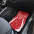 Wales Rugby Personalised Car Mats Heraldic Dragon Basic Red