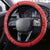 Wales Rugby Steering Wheel Cover Heraldic Dragon Basic Red