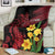 Wales Cymru Am Byth Blanket Dragon & Daffodil