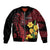 Wales Cymru Am Byth Bomber Jacket Dragon & Daffodil