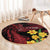 Wales Cymru Am Byth Round Carpet Dragon & Daffodil - Wonder Print Shop