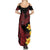 Wales Cymru Am Byth Summer Maxi Dress Dragon & Daffodil