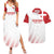 Custom Denmark Football Couples Matching Summer Maxi Dress and Hawaiian Shirt Come On Danish Dynamite LT9 - Wonder Print Shop