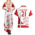 Custom Denmark Football Couples Matching Summer Maxi Dress and Hawaiian Shirt Come On Danish Dynamite LT9 - Wonder Print Shop