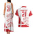 Custom Denmark Football Couples Matching Tank Maxi Dress and Hawaiian Shirt Come On Danish Dynamite LT9 - Wonder Print Shop