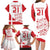 Custom Denmark Football Family Matching Long Sleeve Bodycon Dress and Hawaiian Shirt Come On Danish Dynamite LT9 - Wonder Print Shop