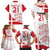 Custom Denmark Football Family Matching Off Shoulder Maxi Dress and Hawaiian Shirt Come On Danish Dynamite LT9 - Wonder Print Shop