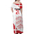 Custom Denmark Football Family Matching Off Shoulder Maxi Dress and Hawaiian Shirt Come On Danish Dynamite LT9 - Wonder Print Shop