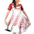 Custom Denmark Football Family Matching Off Shoulder Short Dress and Hawaiian Shirt Come On Danish Dynamite LT9 - Wonder Print Shop