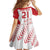 Custom Denmark Football Family Matching Off Shoulder Short Dress and Hawaiian Shirt Come On Danish Dynamite LT9 - Wonder Print Shop