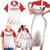 Custom Denmark Football Family Matching Short Sleeve Bodycon Dress and Hawaiian Shirt Come On Danish Dynamite - Wonder Print Shop