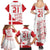 Custom Denmark Football Family Matching Summer Maxi Dress and Hawaiian Shirt Come On Danish Dynamite - Wonder Print Shop