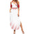 Custom Denmark Football Family Matching Summer Maxi Dress and Hawaiian Shirt Come On Danish Dynamite - Wonder Print Shop