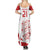 Custom Denmark Football Family Matching Summer Maxi Dress and Hawaiian Shirt Come On Danish Dynamite - Wonder Print Shop