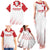 Custom Denmark Football Family Matching Tank Maxi Dress and Hawaiian Shirt Come On Danish Dynamite - Wonder Print Shop