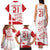 Custom Denmark Football Family Matching Tank Maxi Dress and Hawaiian Shirt Come On Danish Dynamite - Wonder Print Shop