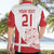 Custom Denmark Football Hawaiian Shirt Come On Danish Dynamite - Wonder Print Shop