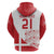 Custom Denmark Football Hoodie Come On Danish Dynamite - Wonder Print Shop