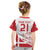 Custom Denmark Football Kid T Shirt Come On Danish Dynamite - Wonder Print Shop