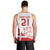 Custom Denmark Football Men Tank Top Come On Danish Dynamite - Wonder Print Shop