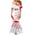 Custom Denmark Football Mermaid Dress Come On Danish Dynamite - Wonder Print Shop