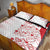 Custom Denmark Football Quilt Bed Set Come On Danish Dynamite