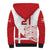 Custom Denmark Football Sherpa Hoodie Come On Danish Dynamite