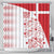 Custom Denmark Football Shower Curtain Come On Danish Dynamite