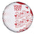 Custom Denmark Football Spare Tire Cover Come On Danish Dynamite