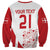 Custom Denmark Football Sweatshirt Come On Danish Dynamite