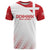 Custom Denmark Football T Shirt Come On Danish Dynamite - Wonder Print Shop