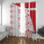 Custom Denmark Football Window Curtain Come On Danish Dynamite