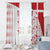 Custom Denmark Football Window Curtain Come On Danish Dynamite