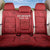 Custom Denmark Football Back Car Seat Cover With Coat of Arm LT9 - Wonder Print Shop