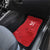 Custom Denmark Football Car Mats With Coat of Arm LT9 - Wonder Print Shop