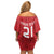 Custom Denmark Football Family Matching Off Shoulder Short Dress and Hawaiian Shirt With Coat of Arm LT9 - Wonder Print Shop