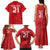 Custom Denmark Football Family Matching Tank Maxi Dress and Hawaiian Shirt With Coat of Arm - Wonder Print Shop