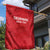 Custom Denmark Football Garden Flag With Coat of Arm - Wonder Print Shop