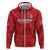 Custom Denmark Football Hoodie With Coat of Arm