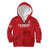 Custom Denmark Football Kid Hoodie With Coat of Arm - Wonder Print Shop