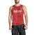 Custom Denmark Football Men Tank Top With Coat of Arm - Wonder Print Shop