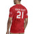 Custom Denmark Football Rugby Jersey With Coat of Arm