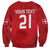 Custom Denmark Football Sweatshirt With Coat of Arm